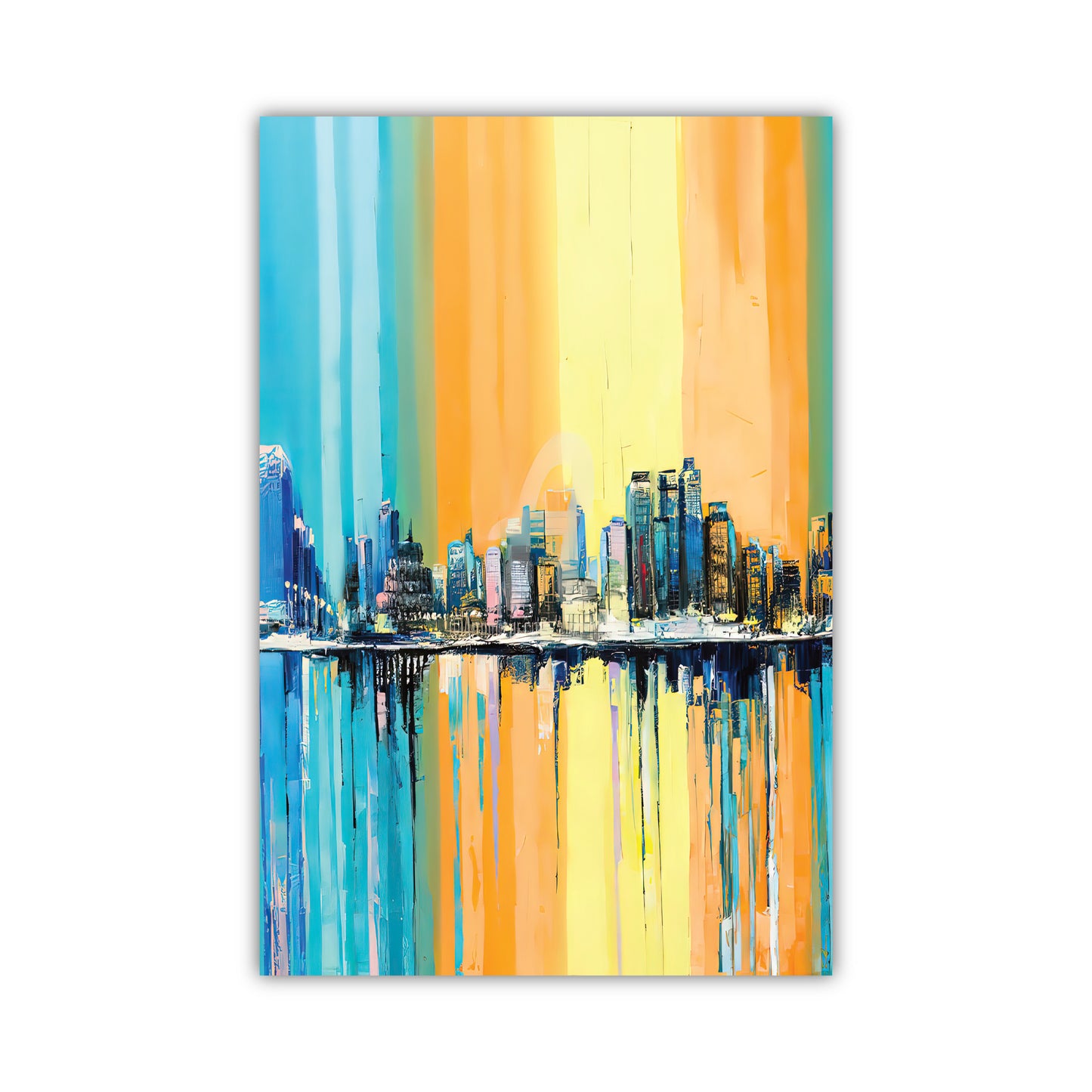 NYC Kaleidoscope Acrylic Wall Art