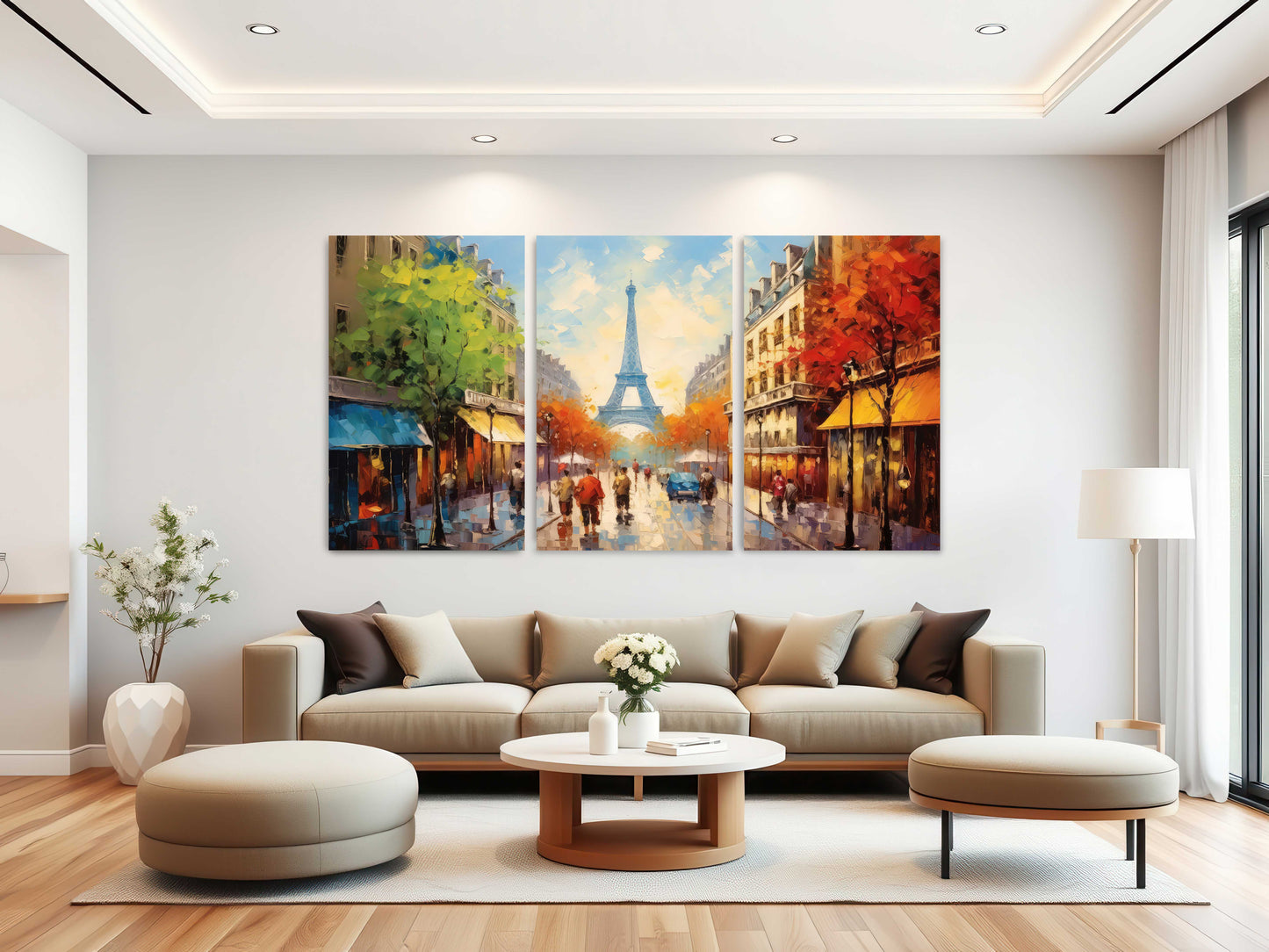 La Belle Ville Paris Acrylic Wall Art