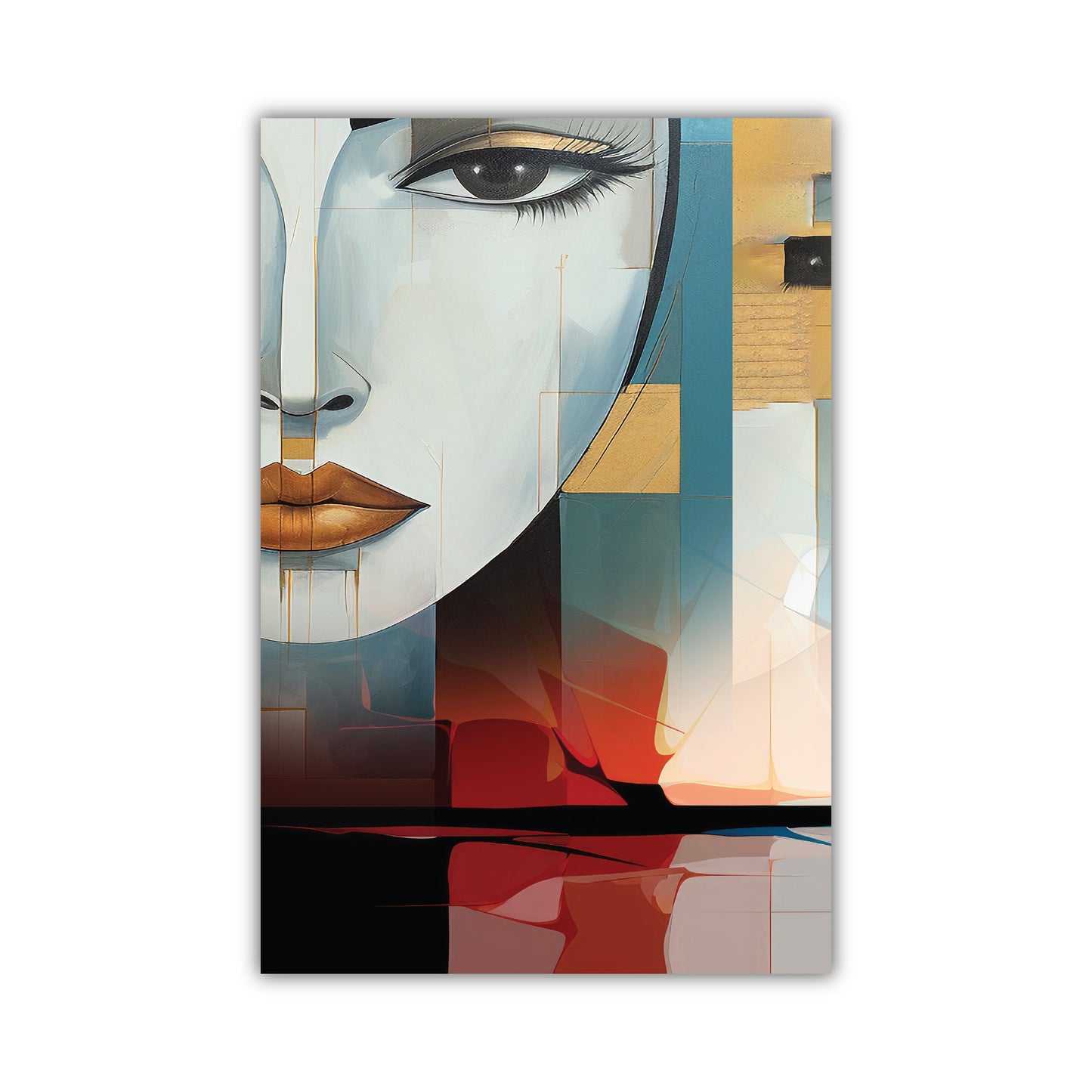 Vino & Visages Acrylic Wall Art