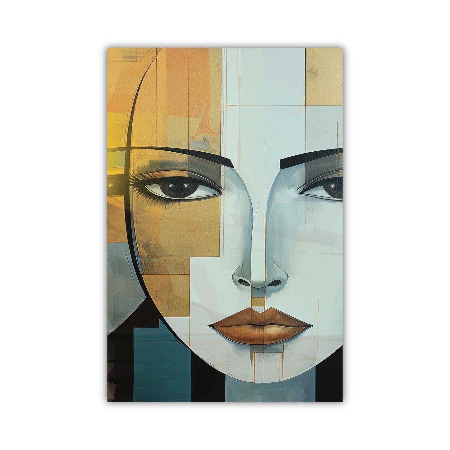 Vino & Visages Acrylic Wall Art