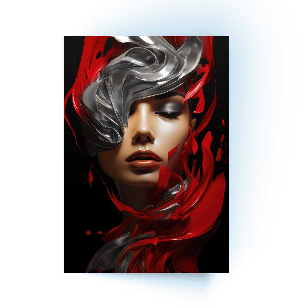 Iron Beauty Acrylic Wall Art