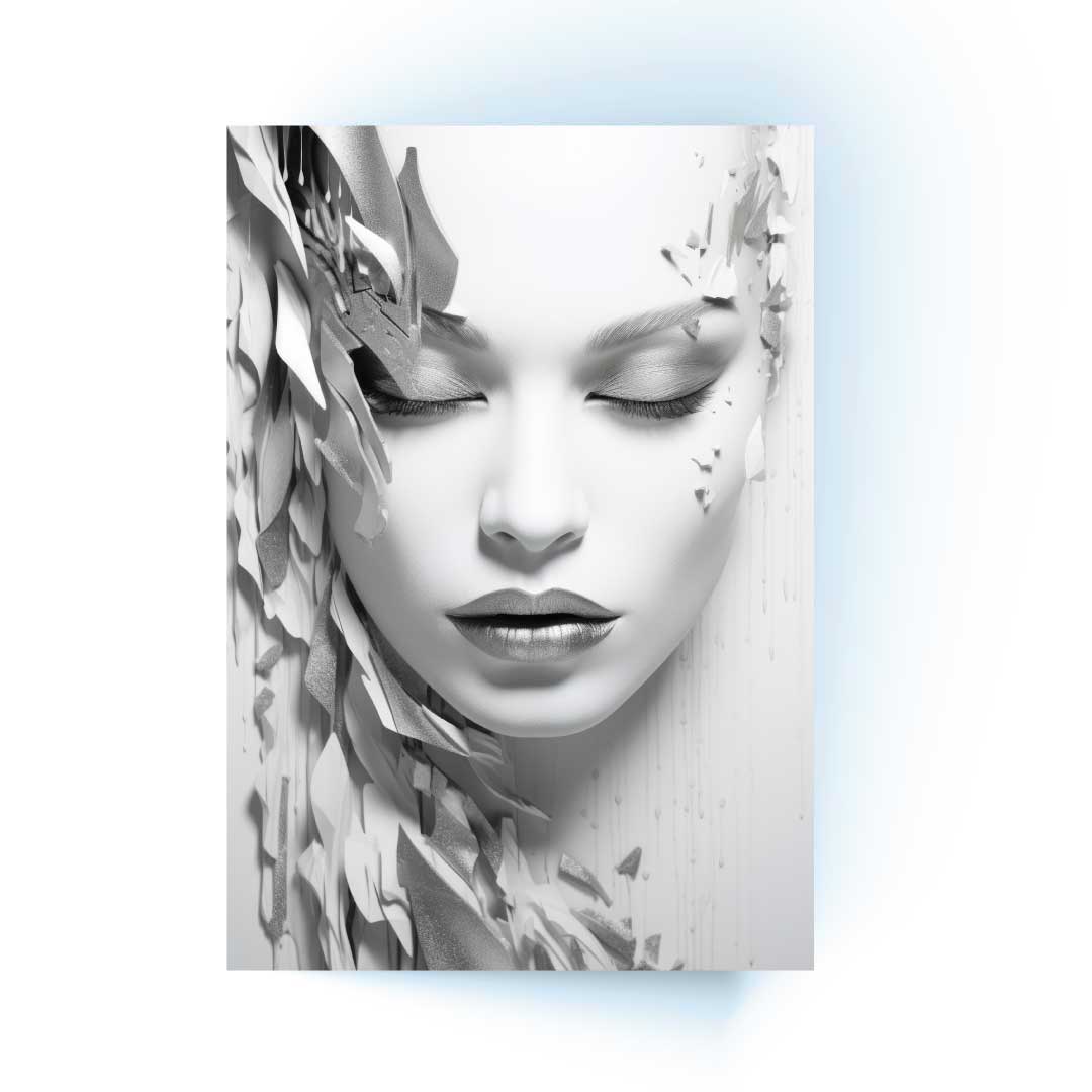 Radiant Goddess Acrylic Wall Art