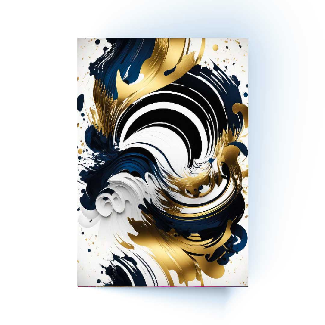 Cosmic Waves Acrylic Wall Art