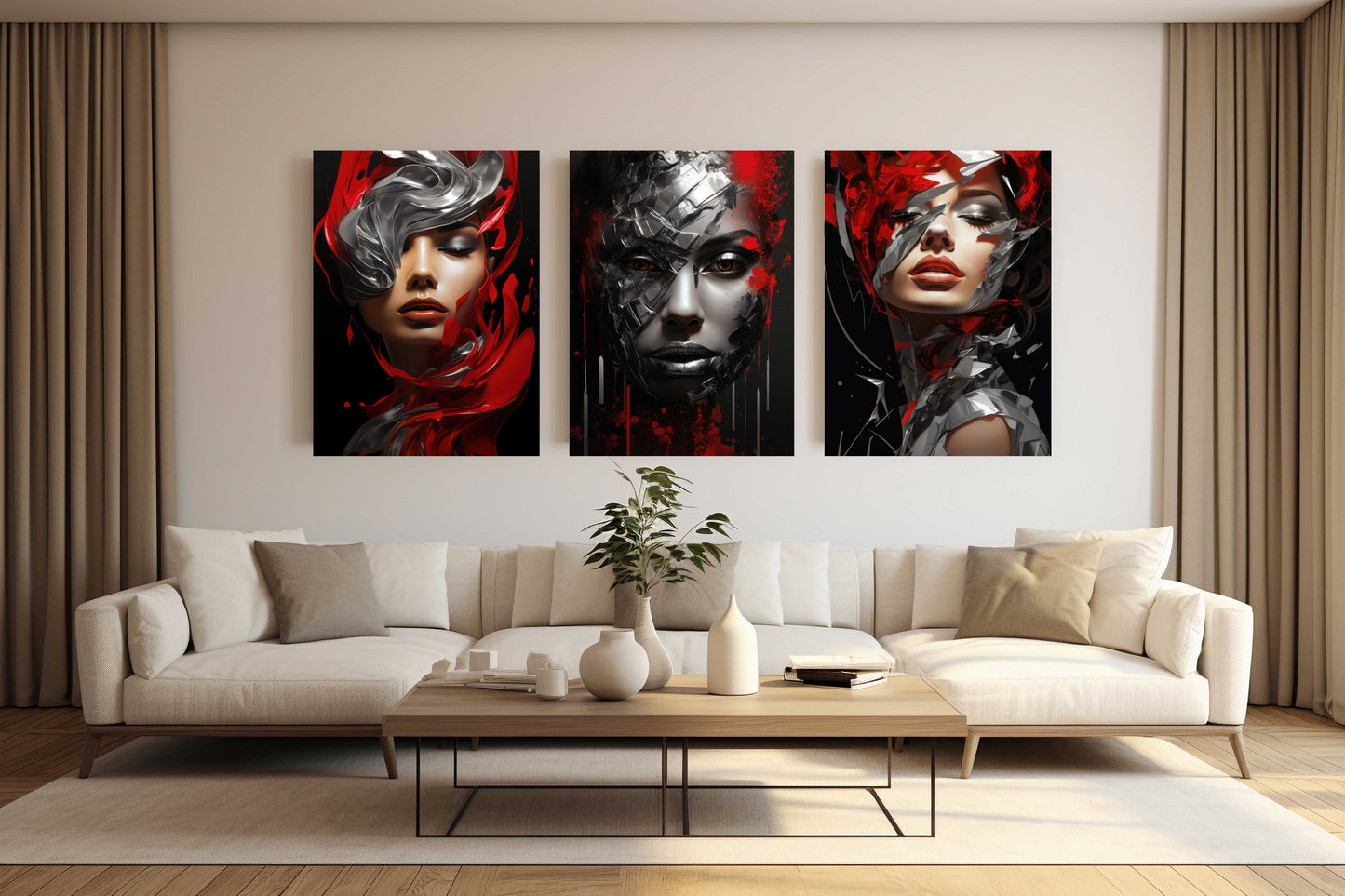 Iron Beauty Acrylic Wall Art