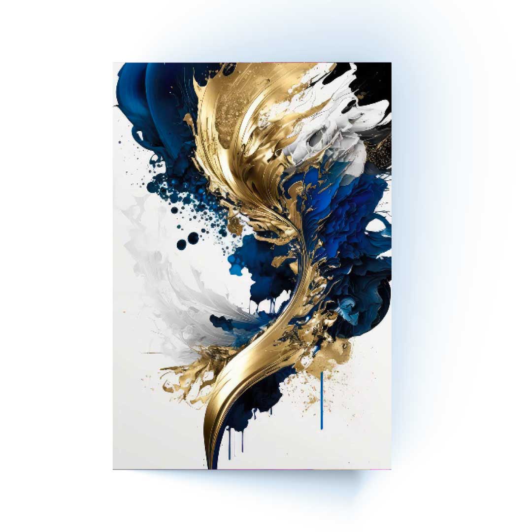 Cosmic Waves Acrylic Wall Art