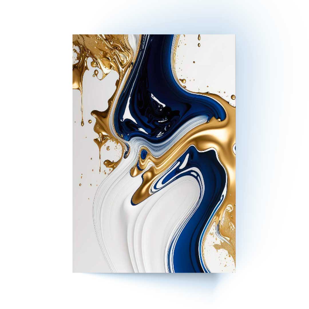 Cosmic Waves Acrylic Wall Art