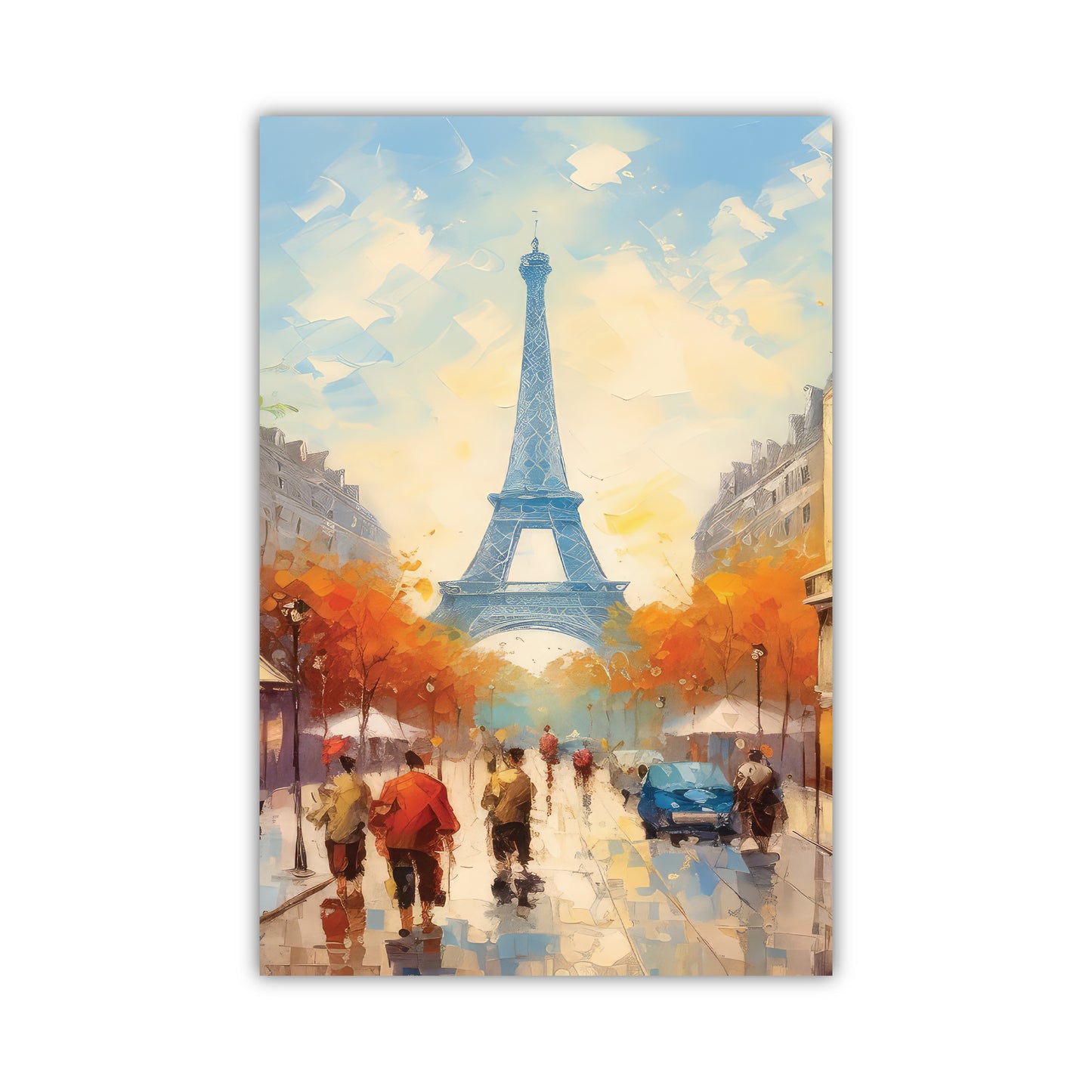 La Belle Ville Paris Acrylic Wall Art