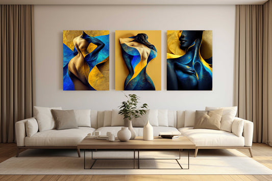 Azure Dreams Acrylic Wall Art