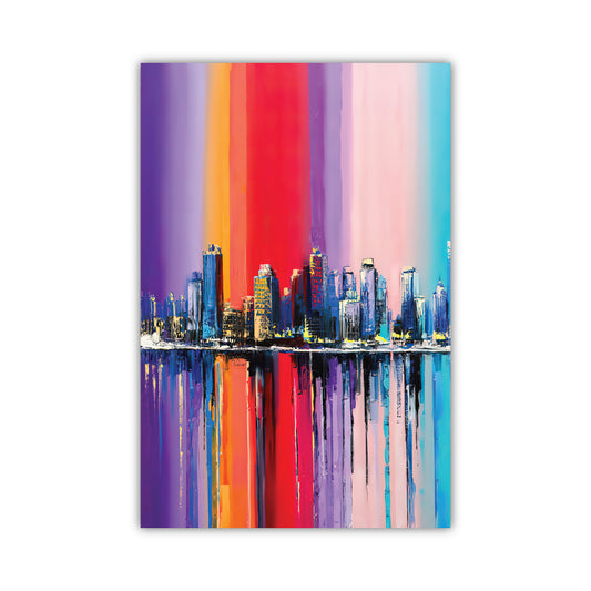 NYC Kaleidoscope Acrylic Wall Art
