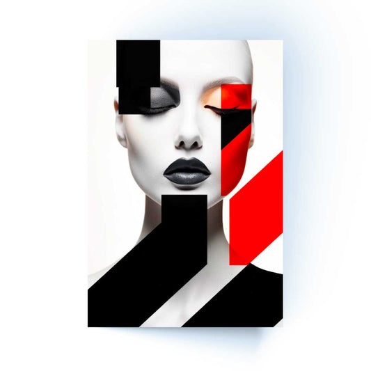 Fragmented Beauty Acrylic Wall Art