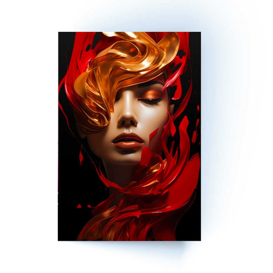 Iron Beauty Acrylic Wall Art