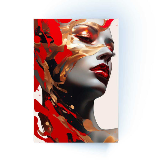 Flame of Passion Acrylic Wall Art
