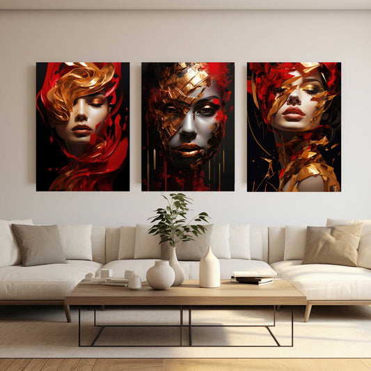 Iron Beauty Acrylic Wall Art