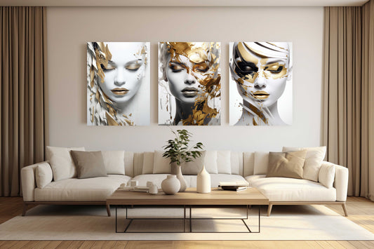 Radiant Goddess Acrylic Wall Art